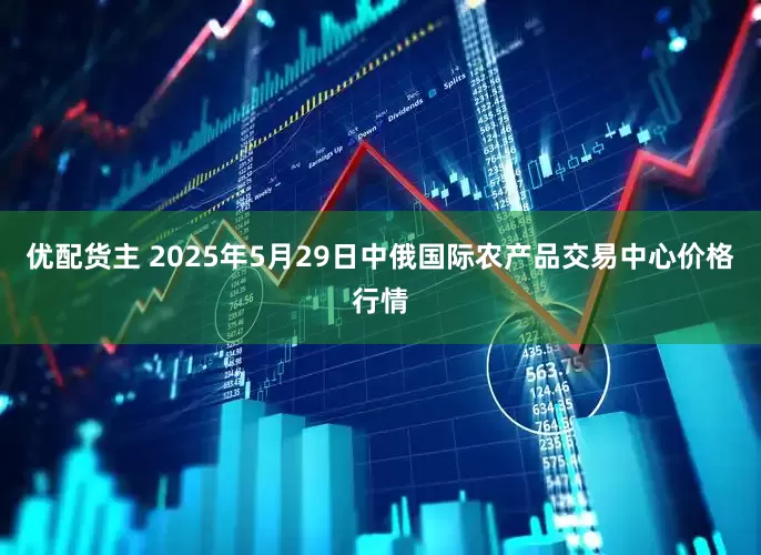 优配货主 2025年5月29日中俄国际农产品交易中心价格行情