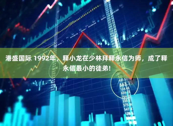 港盛国际 1992年，释小龙在少林拜释永信为师，成了释永信最小的徒弟!